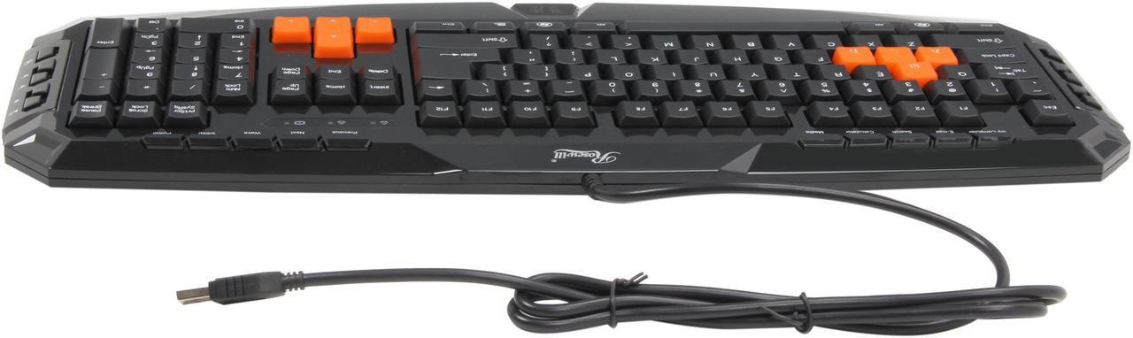 Alt view image 3 of 4 - Rosewill Gaming Keyboard RK-8100, Anti-Ghosting feature, Fully programmable keys, 10 profiles setting