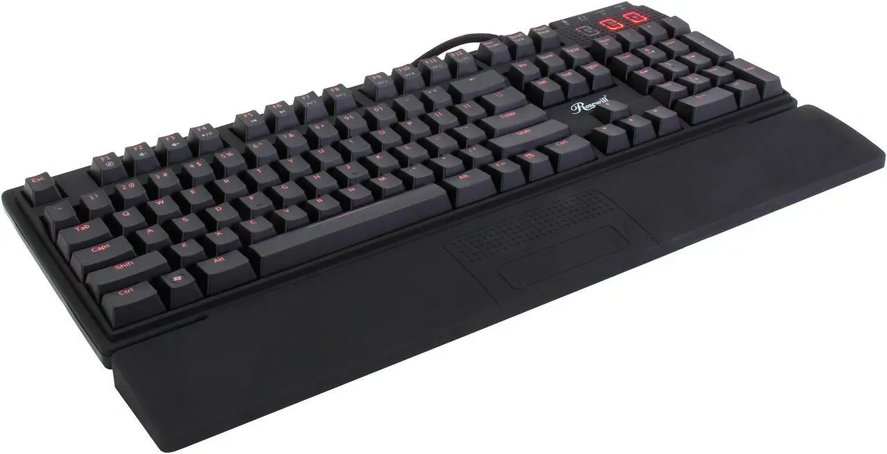 Main image of Rosewill Apollo - RK-9100xRBR - Mechanical Keyboard with Red Backlit