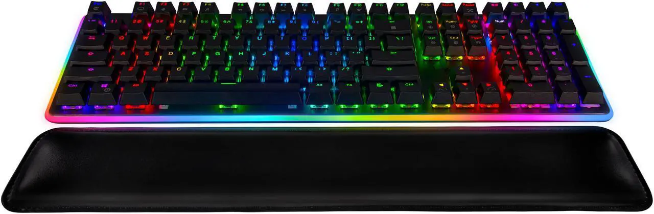 Alt view image 8 of 9 - Rosewill NEON K81 RGB BR Wired Mechanical Gaming Keyboard, Kailh Brown Switches, 22 RGB LED Backlight Effects, 108 Keys, NKRO, Vivid Customizable Rim Backlights, Macro Hotkeys