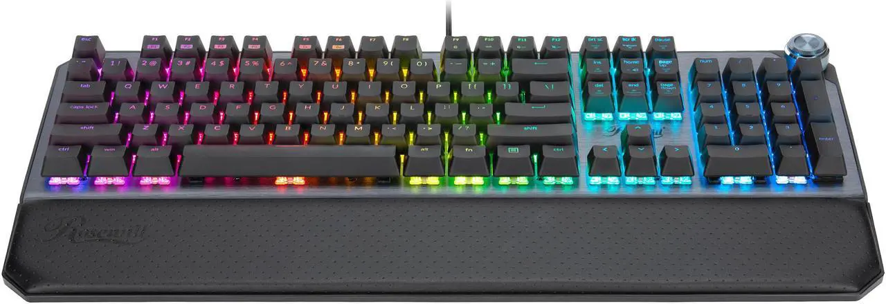 Alt view image 2 of 12 - Rosewill NEON K91 RGB BR Wired Mechanical Gaming Keyboard, Kailh Brown Switches, Underglow and 17 Backlit Modes, NKRO, Anti-Ghosting, Multimedia Control Keys, PBT Keycaps, Macro Keys