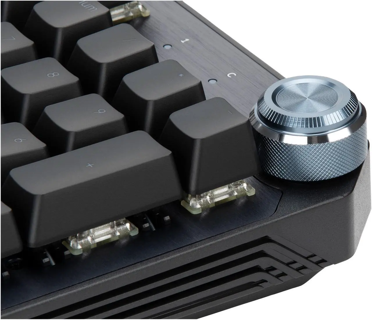 Alt view image 8 of 12 - Rosewill NEON K91 RGB BR Wired Mechanical Gaming Keyboard, Kailh Brown Switches, Underglow and 17 Backlit Modes, NKRO, Anti-Ghosting, Multimedia Control Keys, PBT Keycaps, Macro Keys