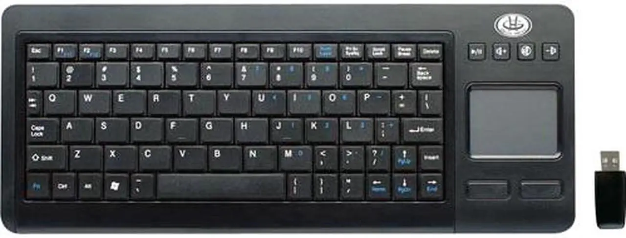 Main image of GEAR HEAD KB3800TPW Black 84 Normal Keys USB RF Wireless Desktop Keyboard
