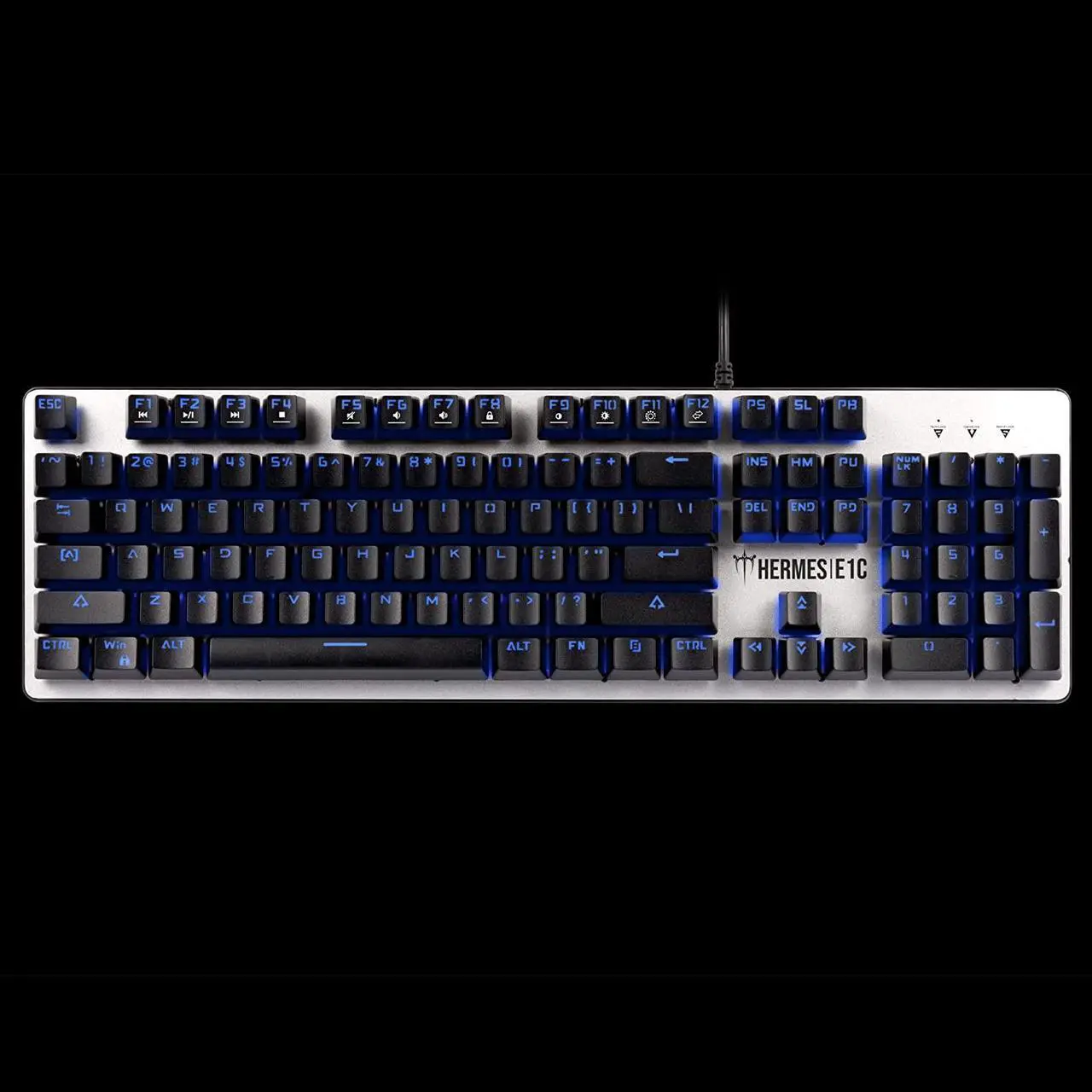 Alt view image 2 of 5 - ZEUS GAMDIAS Mem-chanical Gaming Keyboard and Mouse Combo, Wired RGB LED Backlit & 3200 DPI Ergonomic Mouse for Windows PC Desktop Gamers & Mouse Mat