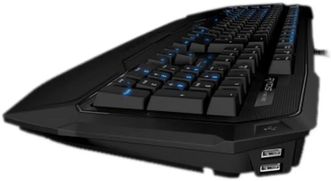Alt view image 4 of 13 - ROCCAT ROC-12-851-BE Ryos MK Pro Mechanical Keyboard with Per-key Illumination - Blue Cherry MX Key Switch