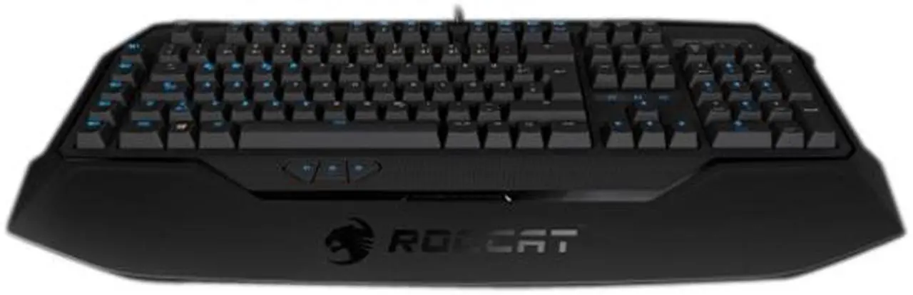 Alt view image 3 of 13 - ROCCAT ROC-12-851-BE Ryos MK Pro Mechanical Keyboard with Per-key Illumination - Blue Cherry MX Key Switch