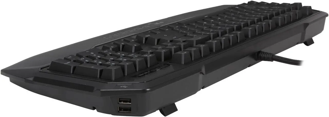Alt view image 10 of 13 - ROCCAT ROC-12-851-BE Ryos MK Pro Mechanical Keyboard with Per-key Illumination - Blue Cherry MX Key Switch
