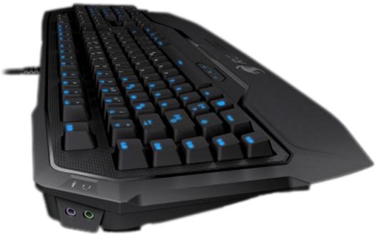 Alt view image 2 of 13 - ROCCAT ROC-12-851-BK Ryos MK Pro Mechanical Keyboard with Per-key Illumination - Black Cherry MX Key Switch