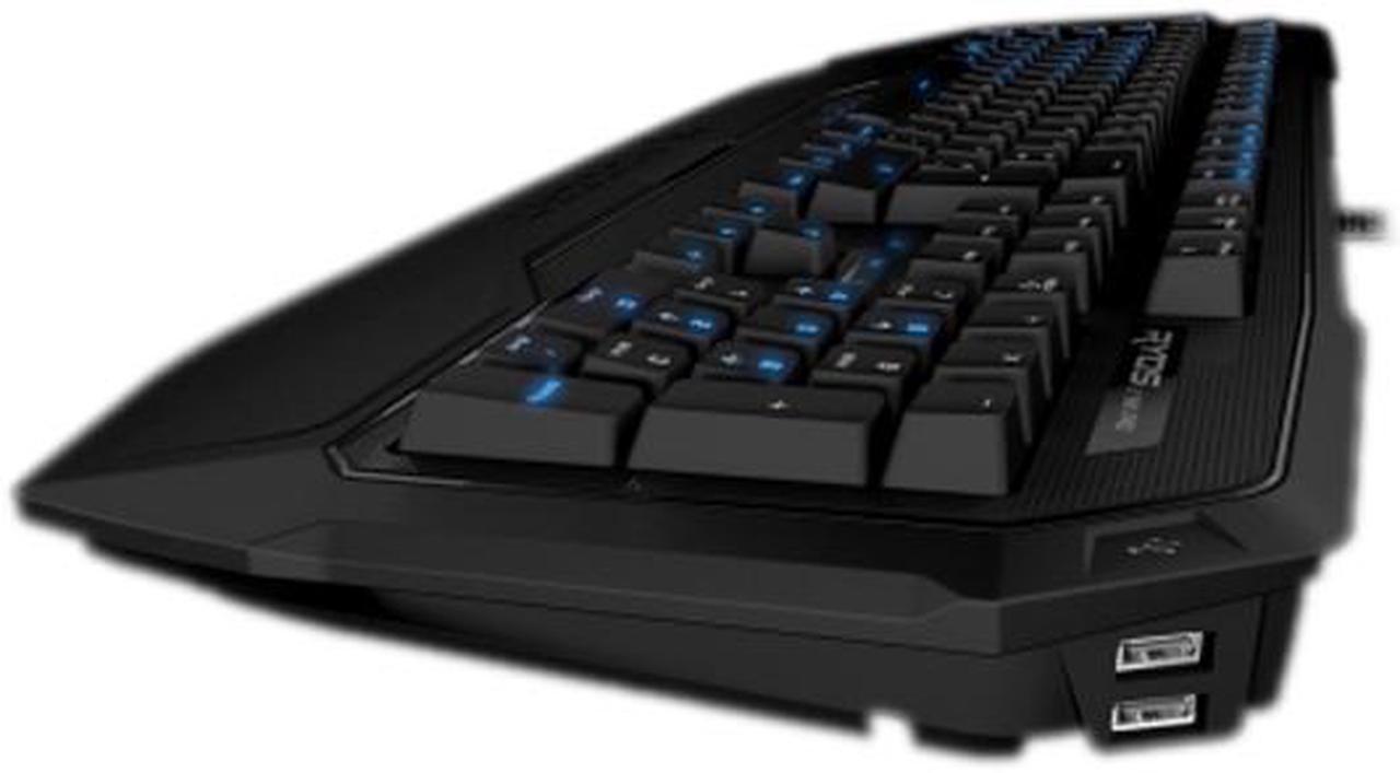 Alt view image 3 of 13 - ROCCAT ROC-12-851-BK Ryos MK Pro Mechanical Keyboard with Per-key Illumination - Black Cherry MX Key Switch