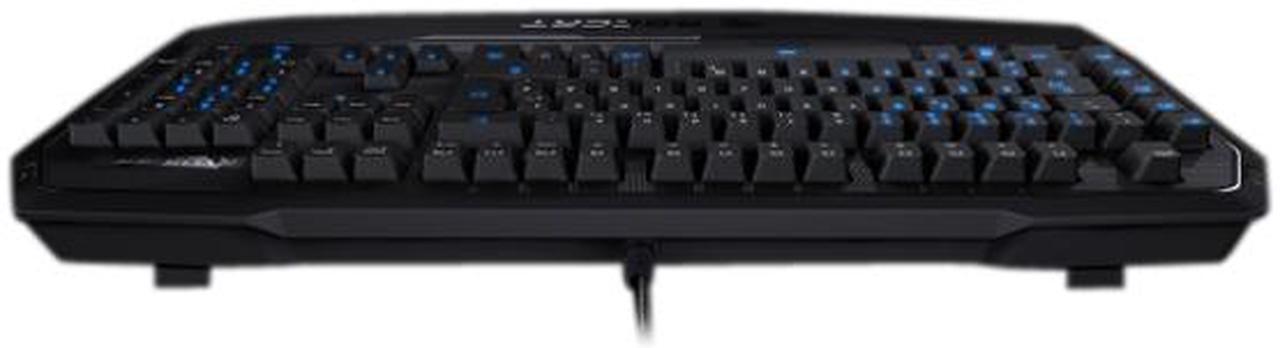 Alt view image 6 of 13 - ROCCAT ROC-12-851-BK Ryos MK Pro Mechanical Keyboard with Per-key Illumination - Black Cherry MX Key Switch