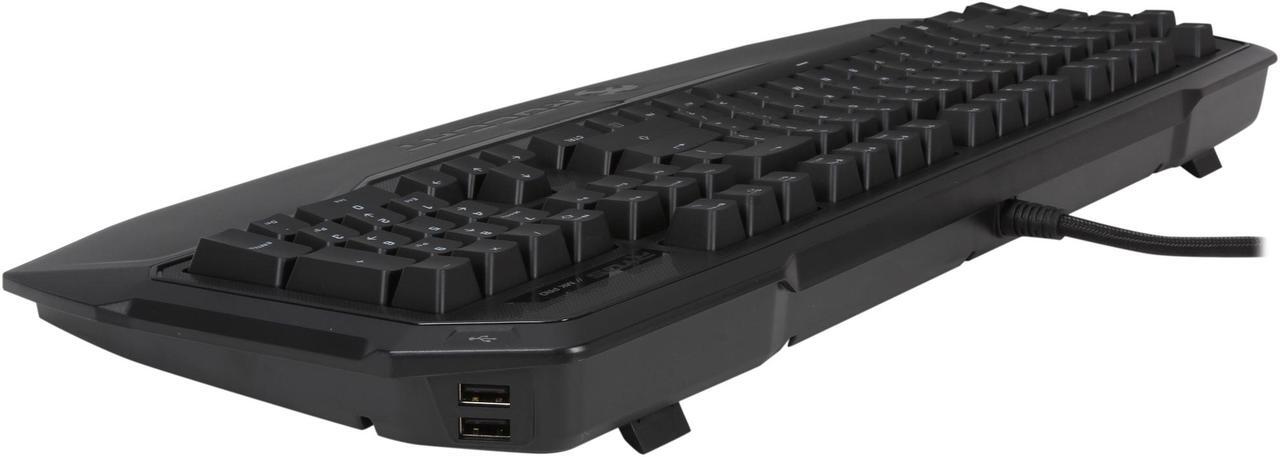 Alt view image 10 of 13 - ROCCAT ROC-12-851-BK Ryos MK Pro Mechanical Keyboard with Per-key Illumination - Black Cherry MX Key Switch