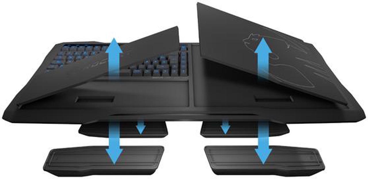 Alt view image 5 of 5 - Roccat Sova Mechanical Gaming Lapboard