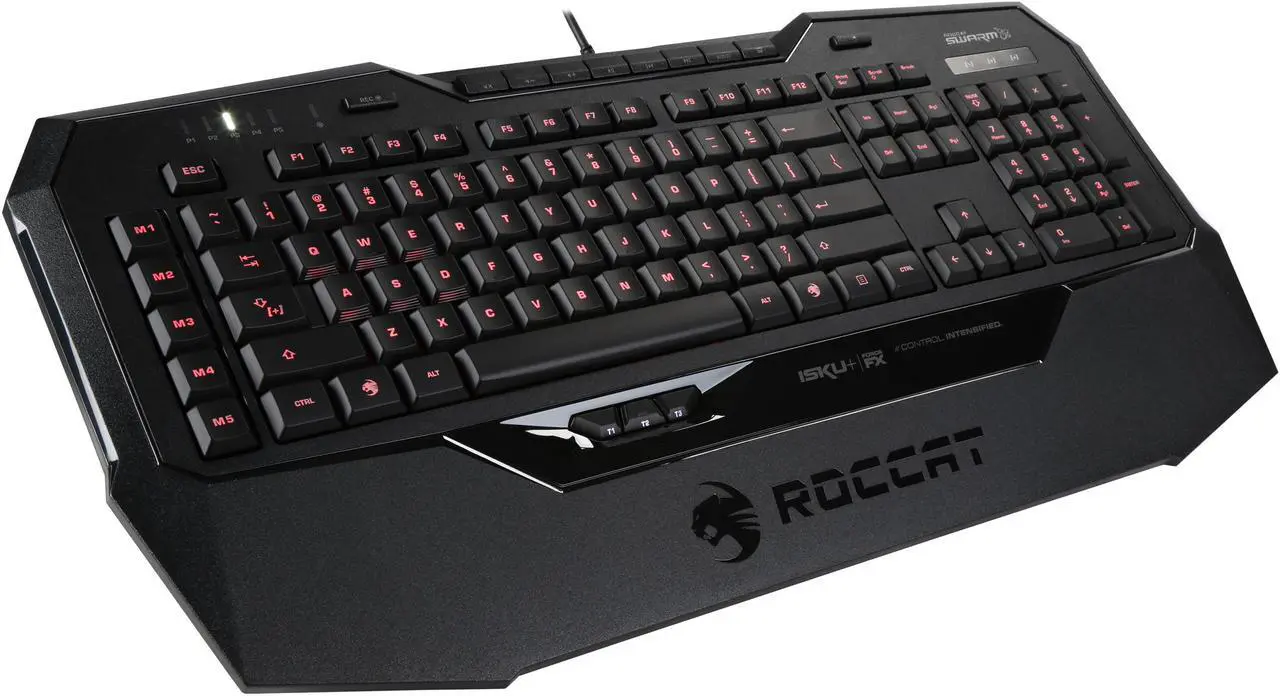 Main image of Roccat ISKU+ Force FX - RGB Gaming Keyboard With Pressure-sensitive Key Zone