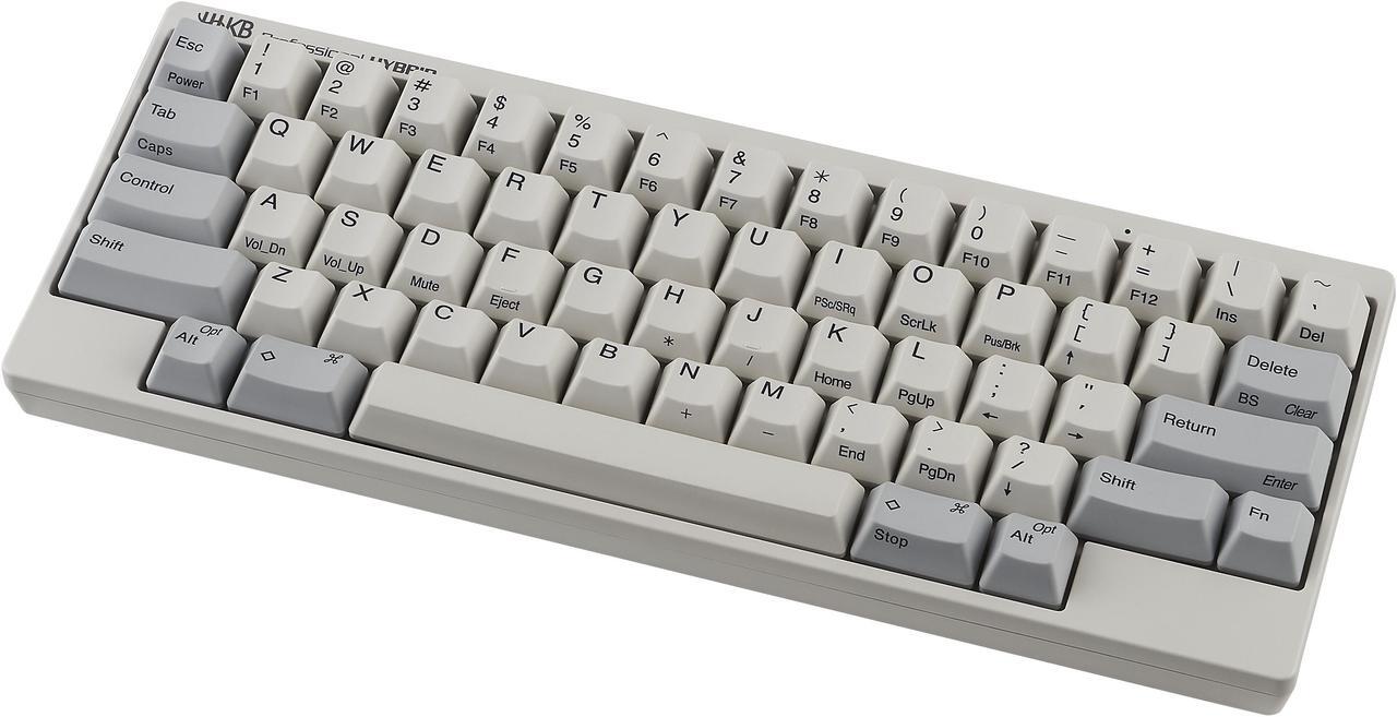 Alt view image 3 of 9 - Happy Hacking Keyboard Professional Classic (Wired, USB-C, Mac, Windows, White, Printed) with 2 Year Advance Exchange Warranty CG01000-296801