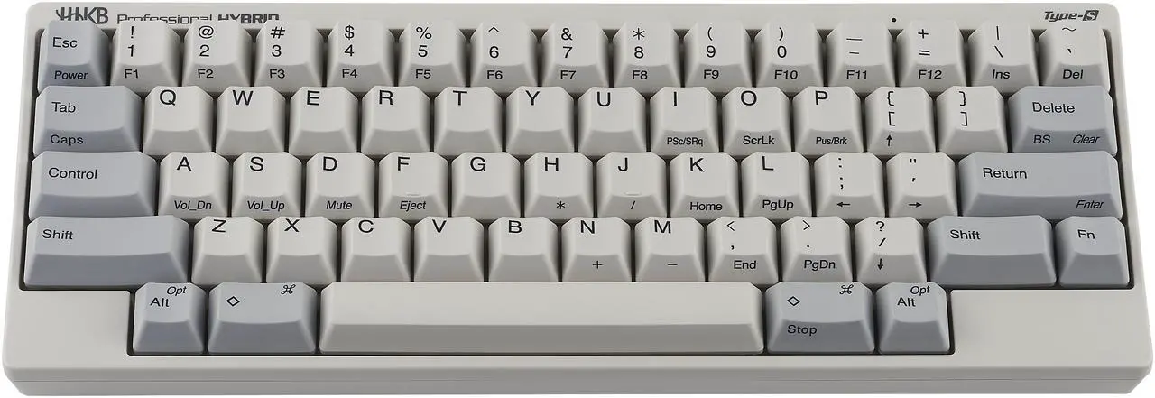 Main image of HHKB CG01000-297001 Professional HYBRID Type-S Gaming Keyboard