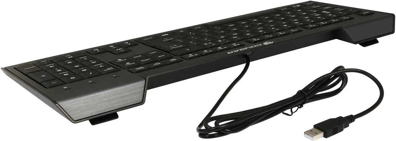 Alt view image 4 of 5 - COUGAR 200K Gaming Keyboard with 7-Color Backlight