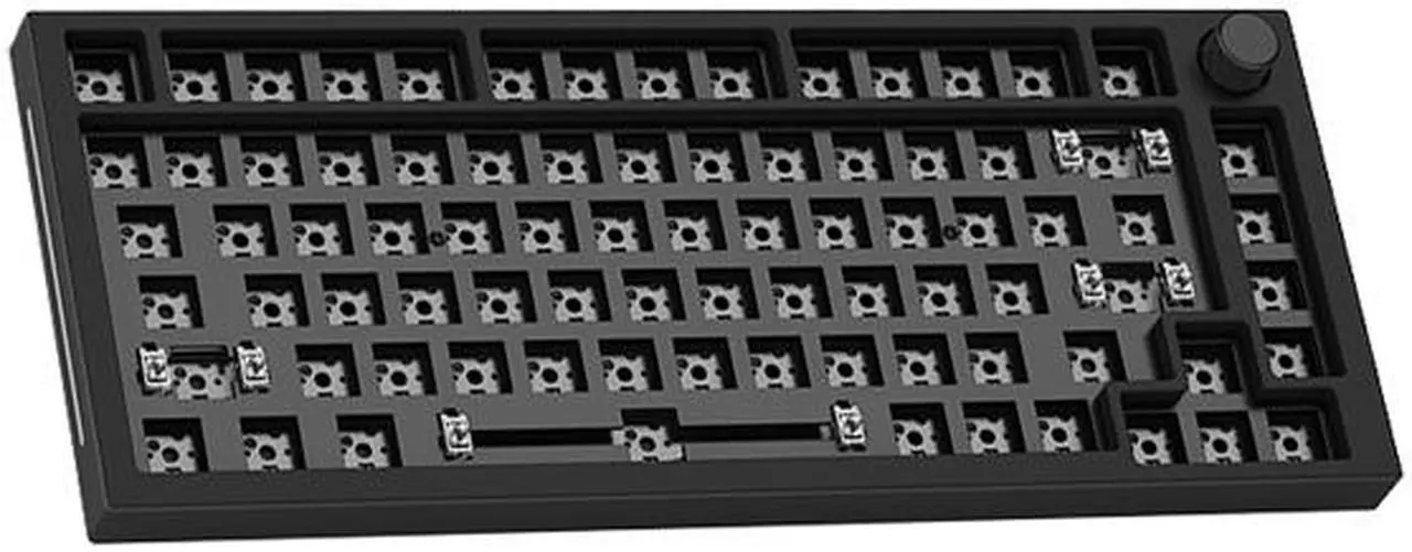 Alt view image 2 of 4 - Glorious GMMK PRO BareBones 75% Keyboard - Black