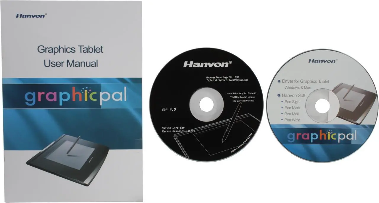 Alt view image 7 of 8 - Hanvon Graphicpal 0504 5" x 4" Active Area USB Tablet w/ Battery FREE Pen - Vista Compatible