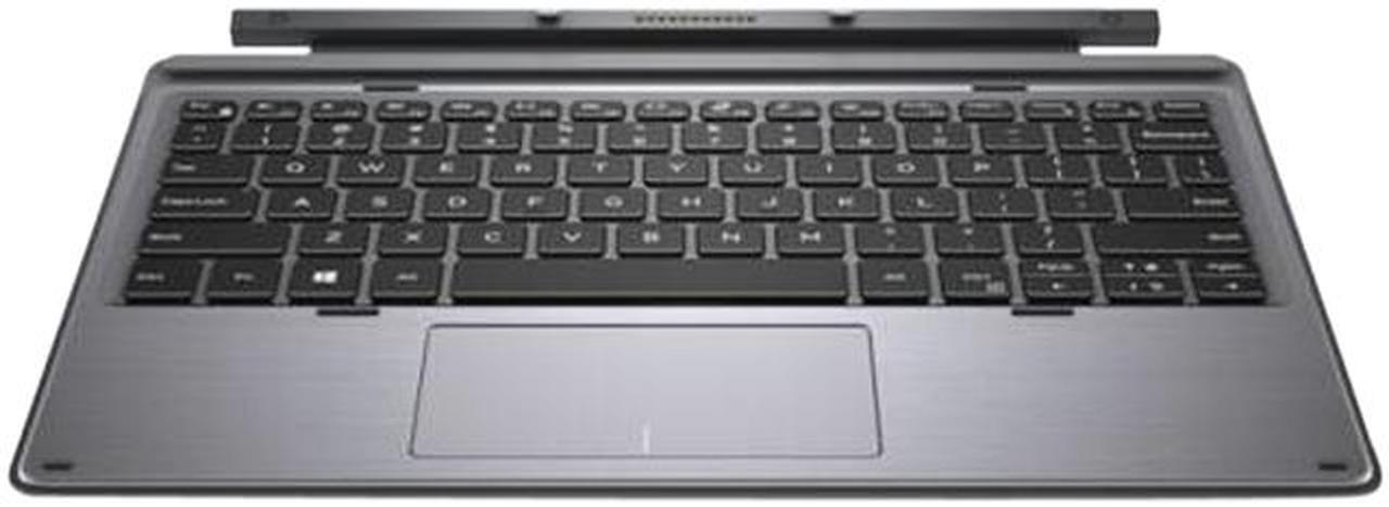 Main image of DELL Latitude 7200 2in1 Keyboard AG00-BK-US Silver Docking Port Keyboard