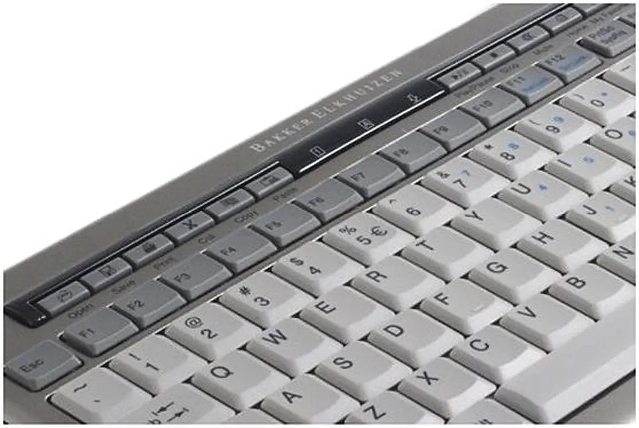 Alt view image 4 of 4 - Prestige International Bakker Elkhuizen Compact Usb Keyboard BNES840DUS USB Wired Keyboard