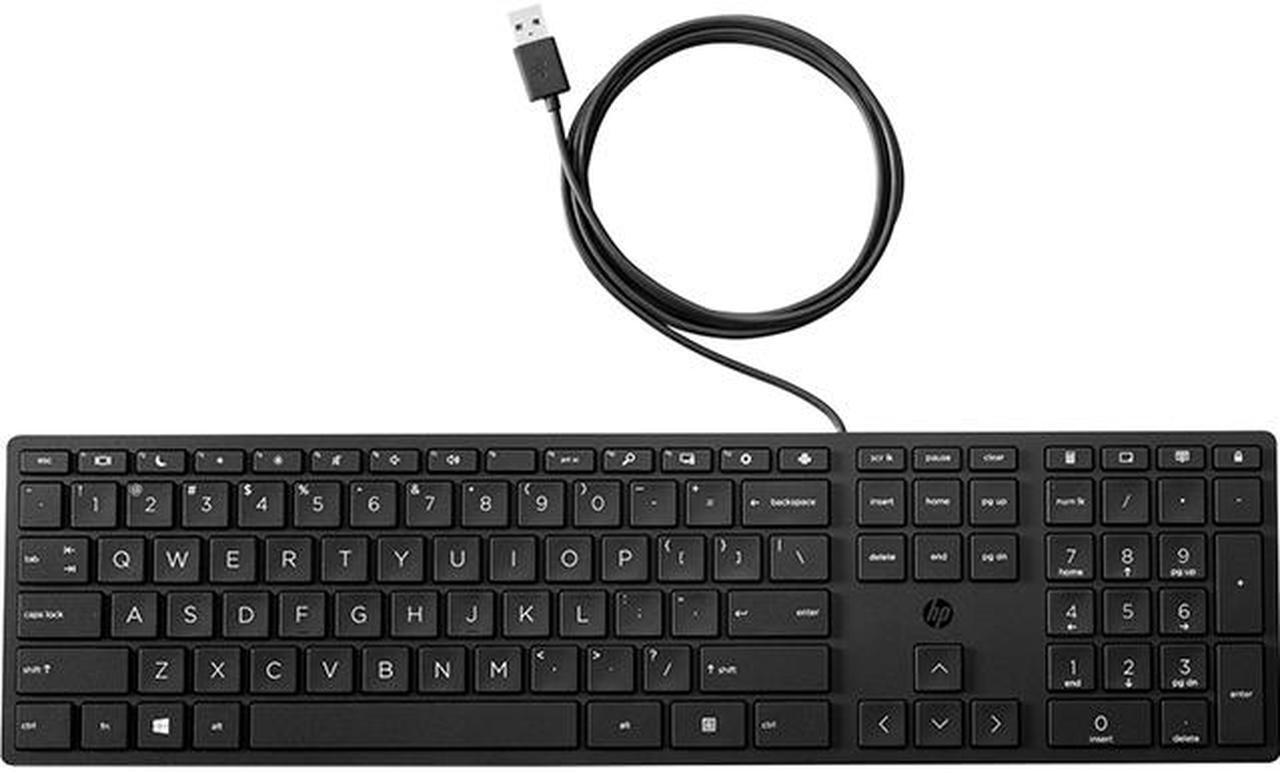 Alt view image 2 of 2 - HP Wired Desktop 320K Keyboard 9SR37UT#ABA USB Keyboard