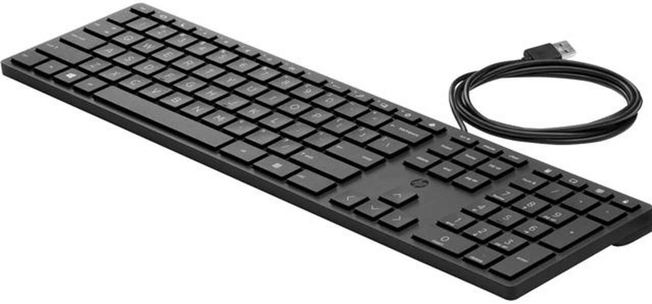 Main image of HP Wired Desktop 320K Keyboard 9SR37UT#ABA USB Keyboard
