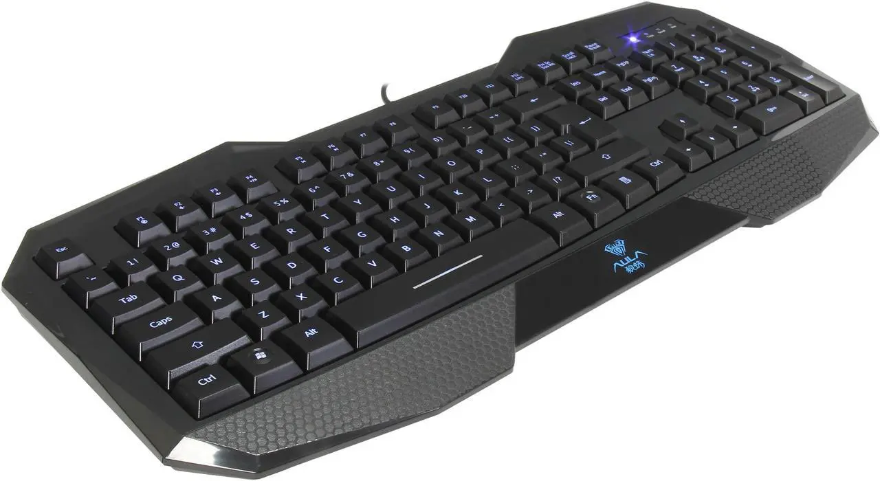 Main image of AULA LED Illuminated Ergonomic USB Multimedia Backlight Backlit Gaming Keyboard