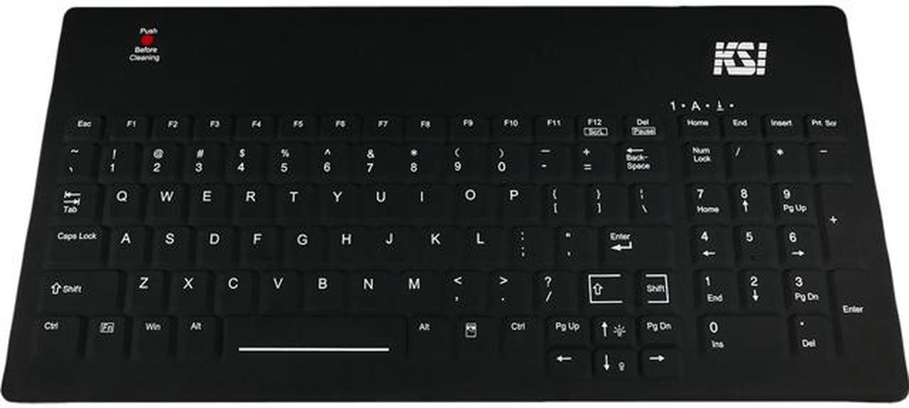 KSI KSI-1801 SX B Black USB Wired Keyboard