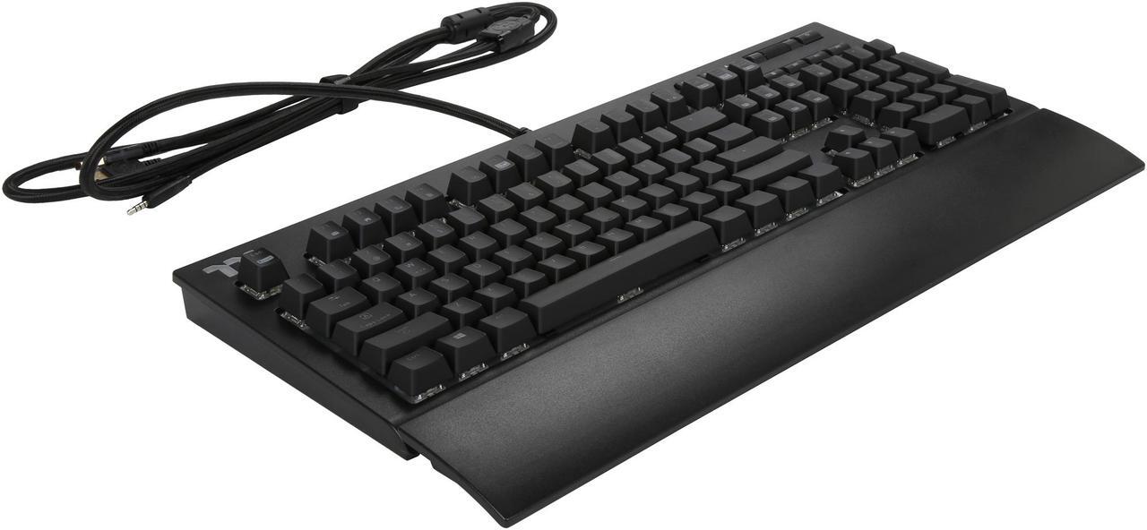 Alt view image 4 of 7 - Thermaltake TT Premium X1 RGB Cherry MX Blue Keyboard