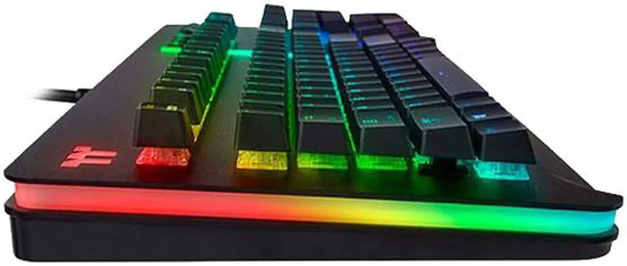 Alt view image 3 of 5 - Thermaltake KB-LVT-SSBRUS-01 Level 20 Gaming Keyboard