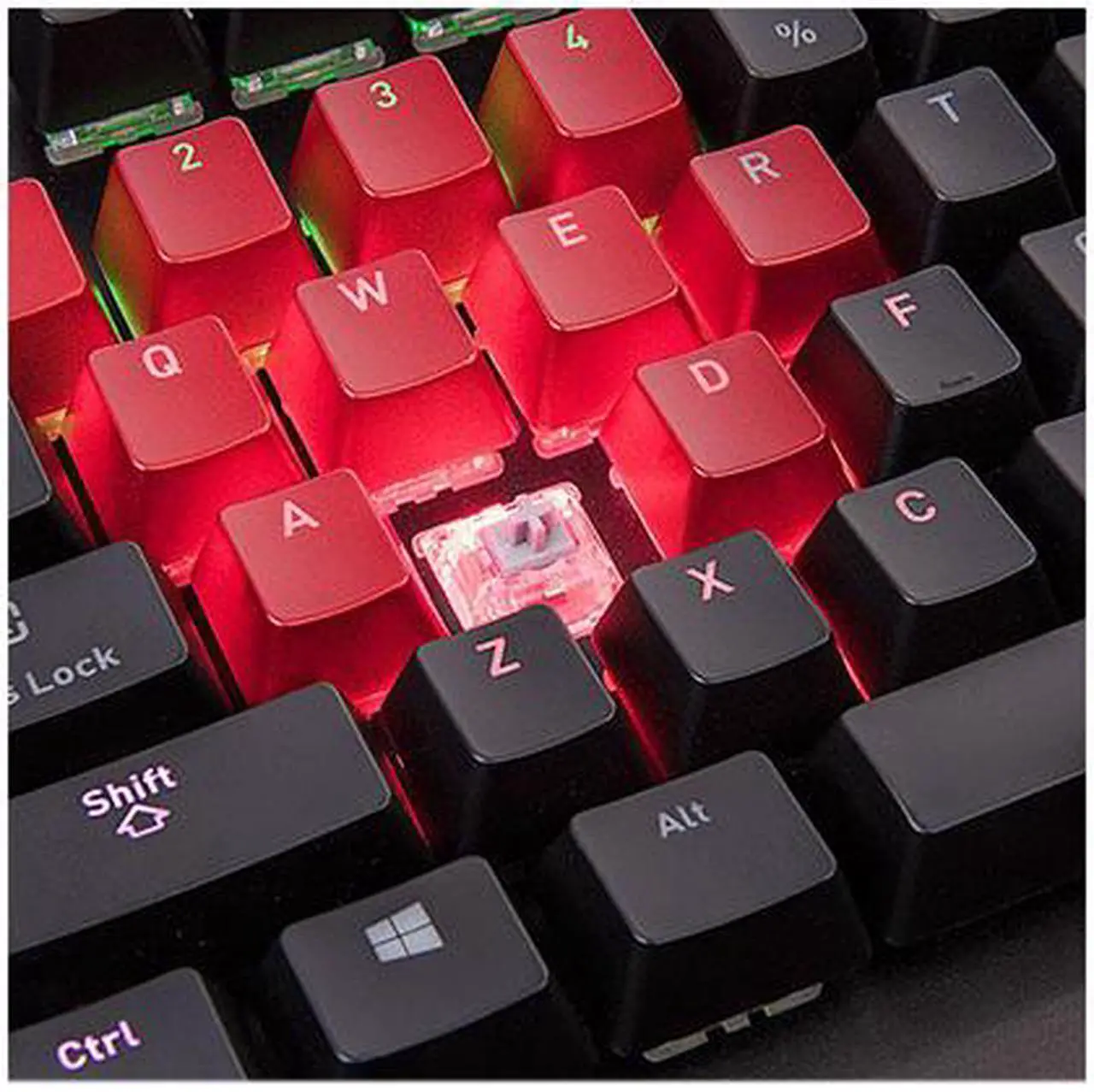 Alt view image 4 of 5 - Thermaltake KB-LVT-SSBRUS-01 Level 20 Gaming Keyboard