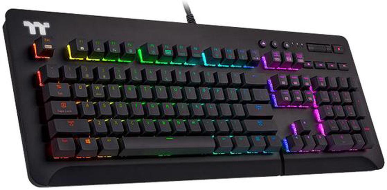 Alt view image 2 of 6 - Thermaltake Level 20 GT RGB Razer Green Gaming Keyboard