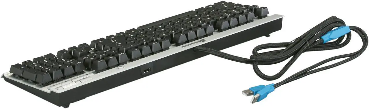 Alt view image 4 of 11 - Corsair Vengeance K60 Black/Metal USB Wired Gaming Performance, FPS Mechanical Keyboard