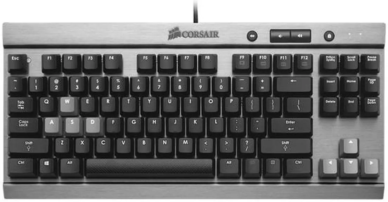 Alt view image 2 of 6 - Corsair Vengeance K65 Compact Mechanical Gaming Keyboard - Cherry MX Red Switches