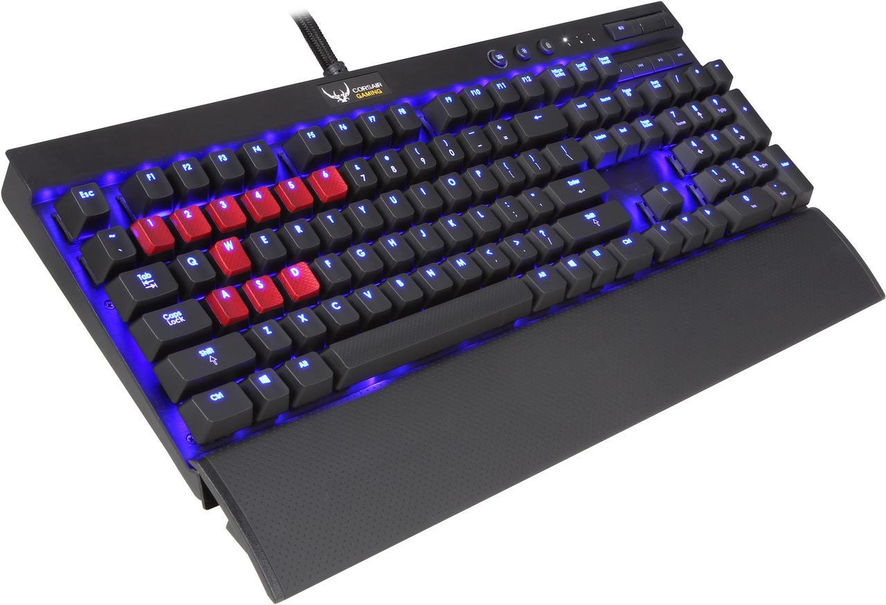 Corsair Gaming K70 Mechanical Gaming Keyboard - Blue LED - Cherry MX Red Switches