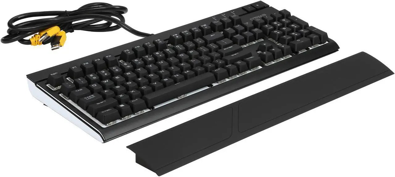 Alt view image 5 of 6 - Corsair Gaming STRAFE RGB Mechanical Gaming Keyboard - Cherry MX Brown