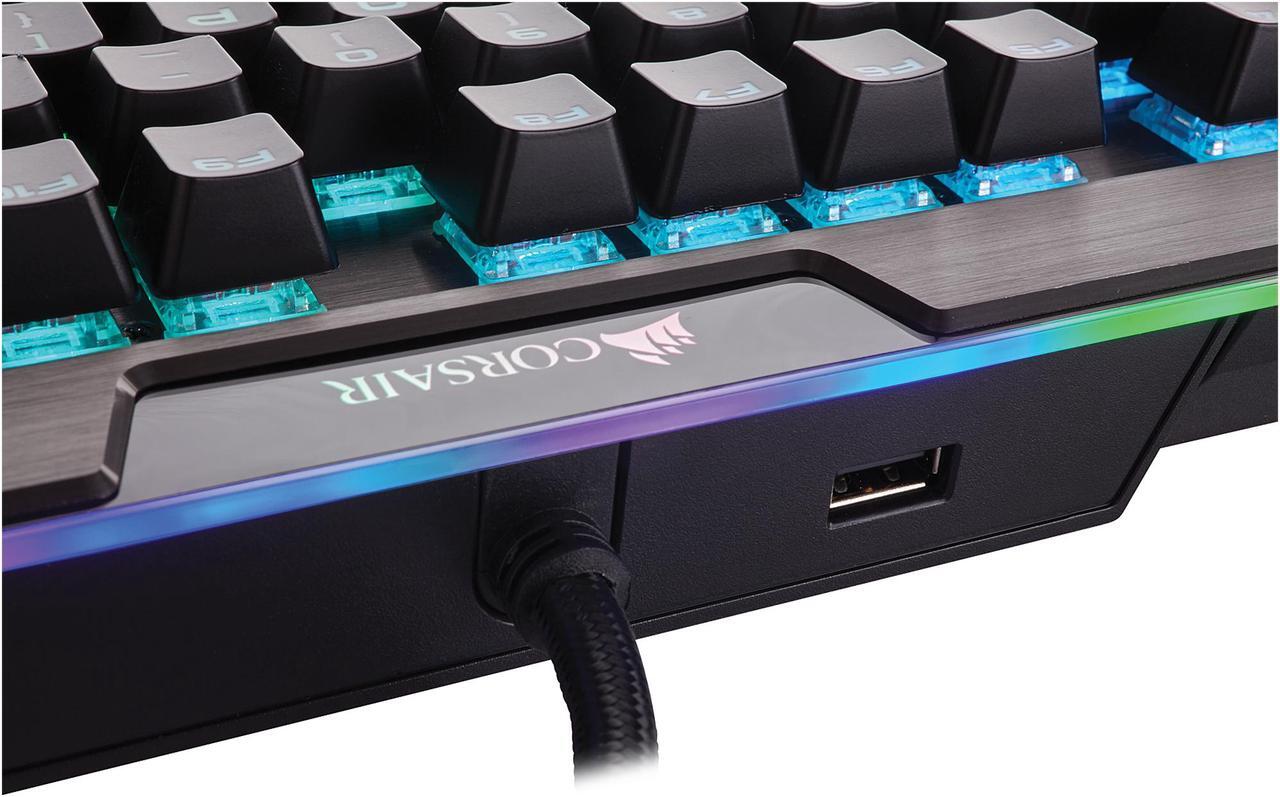 Alt view image 17 of 19 - Corsair K95 RGB PLATINUM Mechanical Gaming Keyboard, Cherry MX Brown, Backlit RGB LED, Black