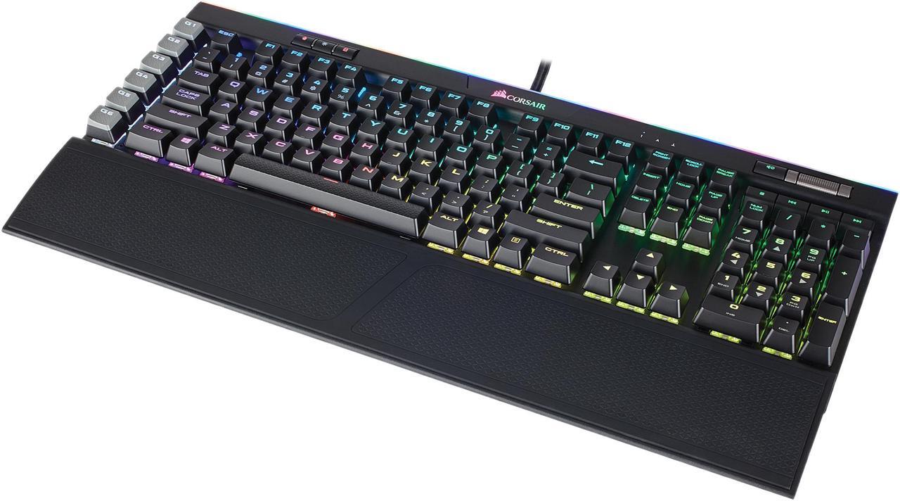 Alt view image 11 of 19 - Corsair K95 RGB PLATINUM Mechanical Gaming Keyboard, Cherry MX Brown, Backlit RGB LED, Black