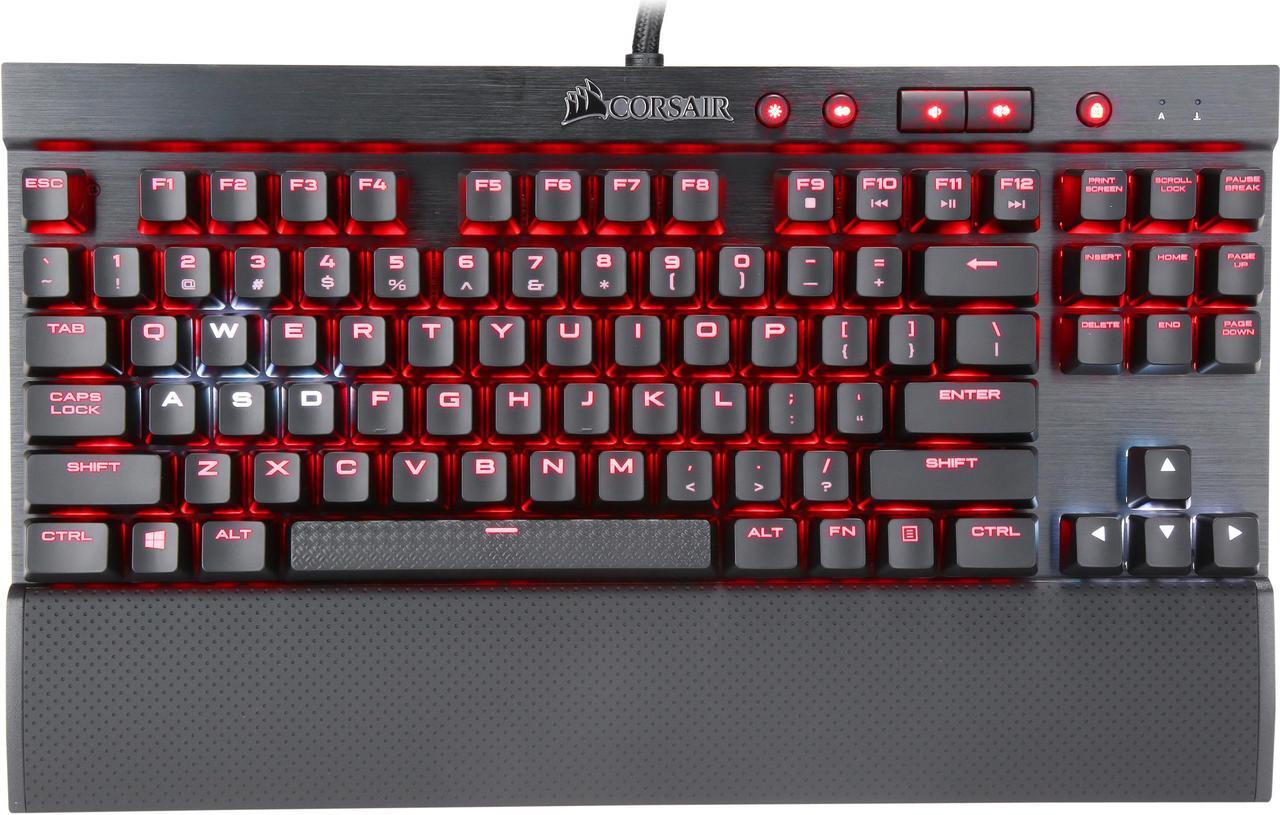 Alt view image 3 of 8 - Certified Refurbished CH-9110014-NA CORSAIR K65 RGB-LED Cherry MX Speed Rapidfire Gaming Mechanical Keyboard