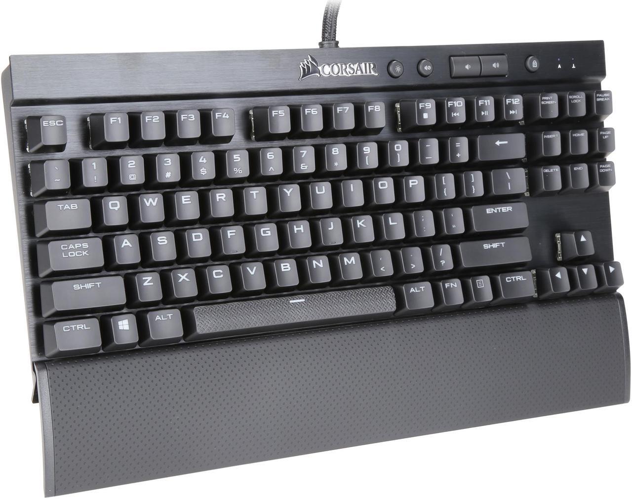 Alt view image 4 of 8 - Certified Refurbished CH-9110014-NA CORSAIR K65 RGB-LED Cherry MX Speed Rapidfire Gaming Mechanical Keyboard