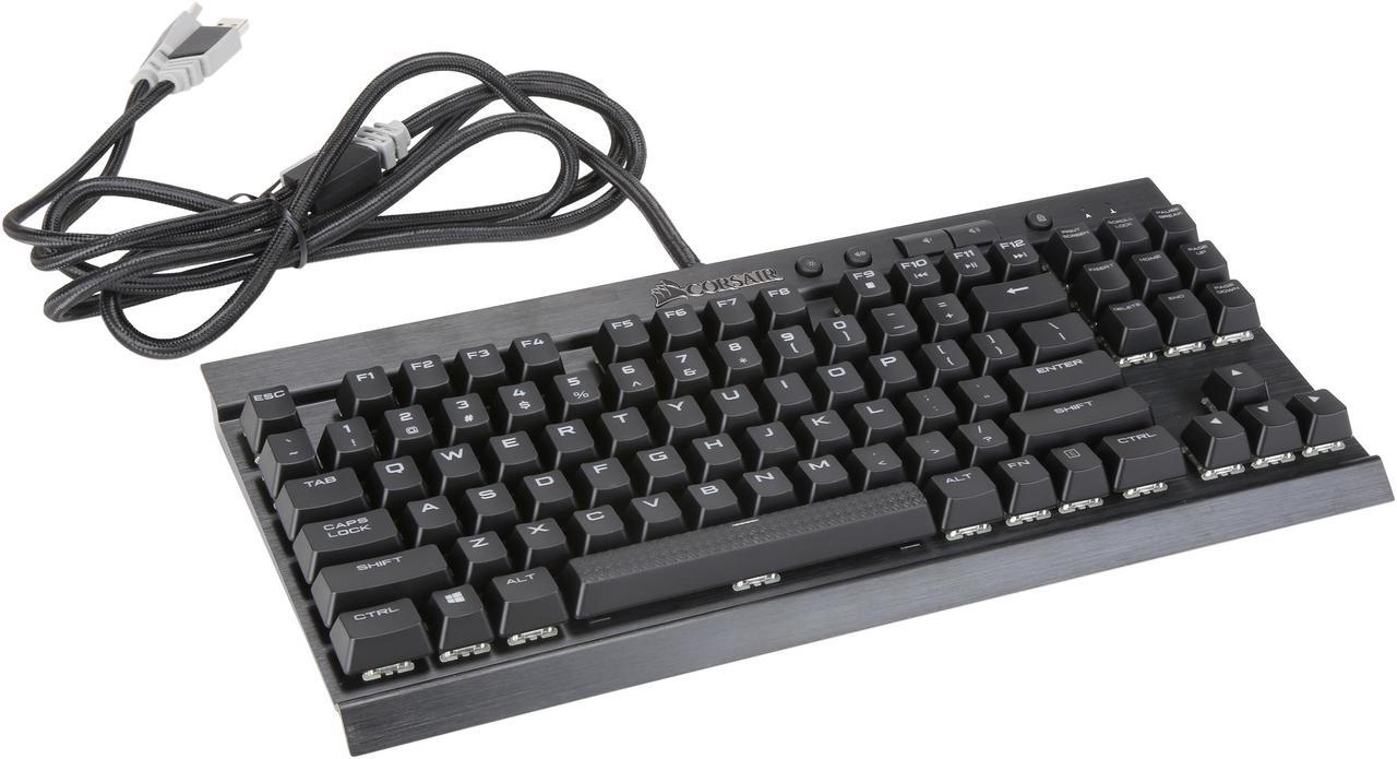 Alt view image 6 of 8 - Certified Refurbished CH-9110014-NA CORSAIR K65 RGB-LED Cherry MX Speed Rapidfire Gaming Mechanical Keyboard