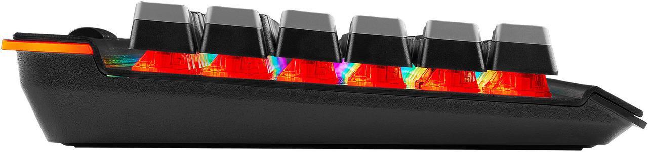 Alt view image 4 of 10 - Corsair K95 RGB Platinum XT Mechanical Gaming Keyboard, Backlit RGB LED, Cherry MX Speed RGB Silver, Black (CH-9127414-NA)