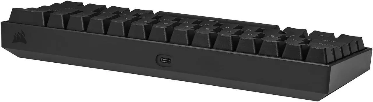 Alt view image 7 of 15 - Corsair K65 RGB MINI 60% Mechanical Gaming Keyboard (Customizable Per-Key RGB Backlighting, CHERRY MX Speed Mechanical Keyswitches, Detachable USB Type-C Cable, AXON Hyper-Processing Technology) Black