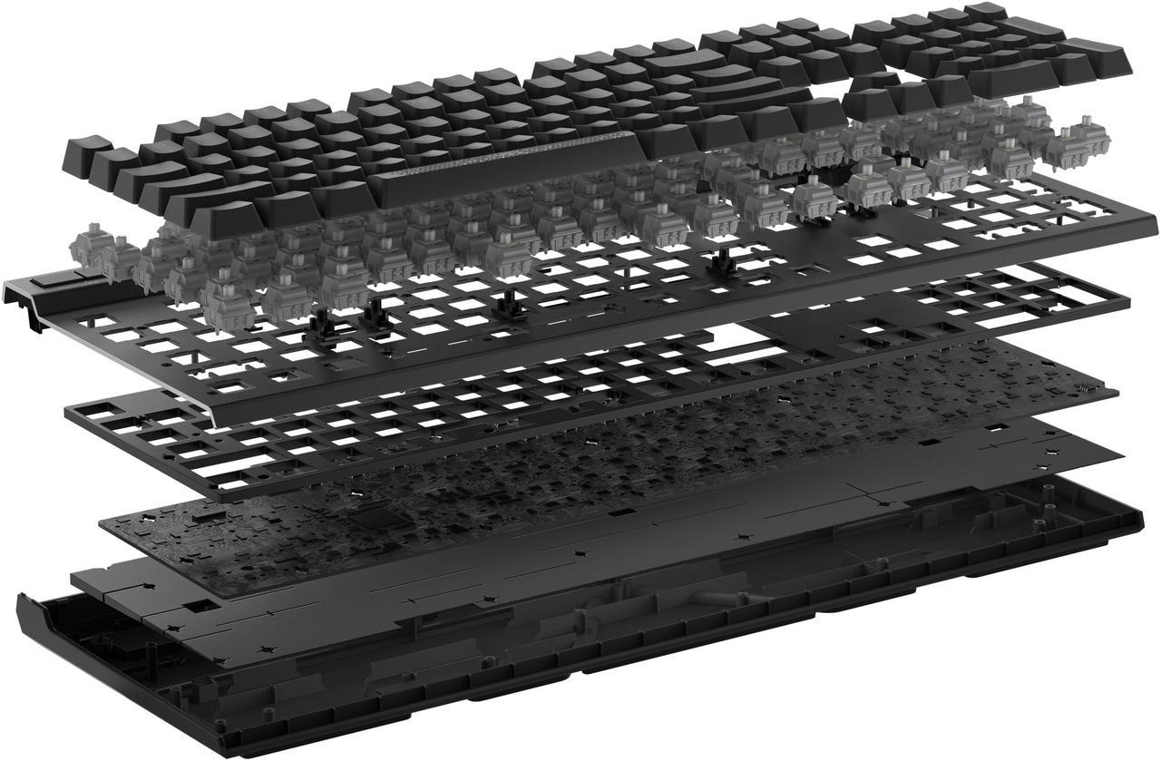 Alt view image 19 of 20 - CORSAIR K70 MAX RGB Magnetic-Mechanical Gaming Keyboard, Adjustable CORSAIR MGX Switches, Dedicated Media Controls, CORSAIR AXON, Aluminum Frame, Steel Gray