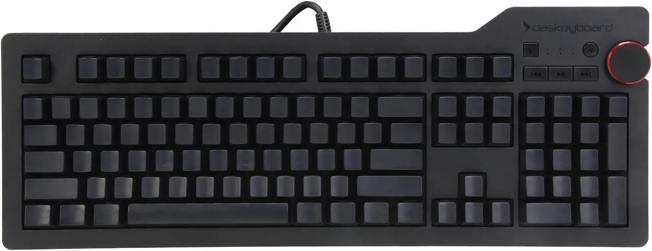 Alt view image 2 of 5 - Das Keyboard 4 Ultimate Soft Tactile MX Brown Mechanical Keyboard