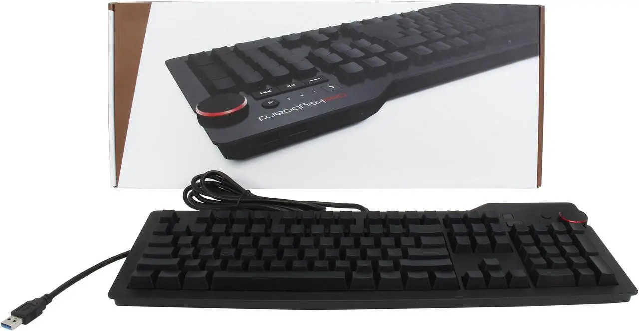 Alt view image 5 of 5 - Das Keyboard 4 Ultimate Soft Tactile MX Brown Mechanical Keyboard