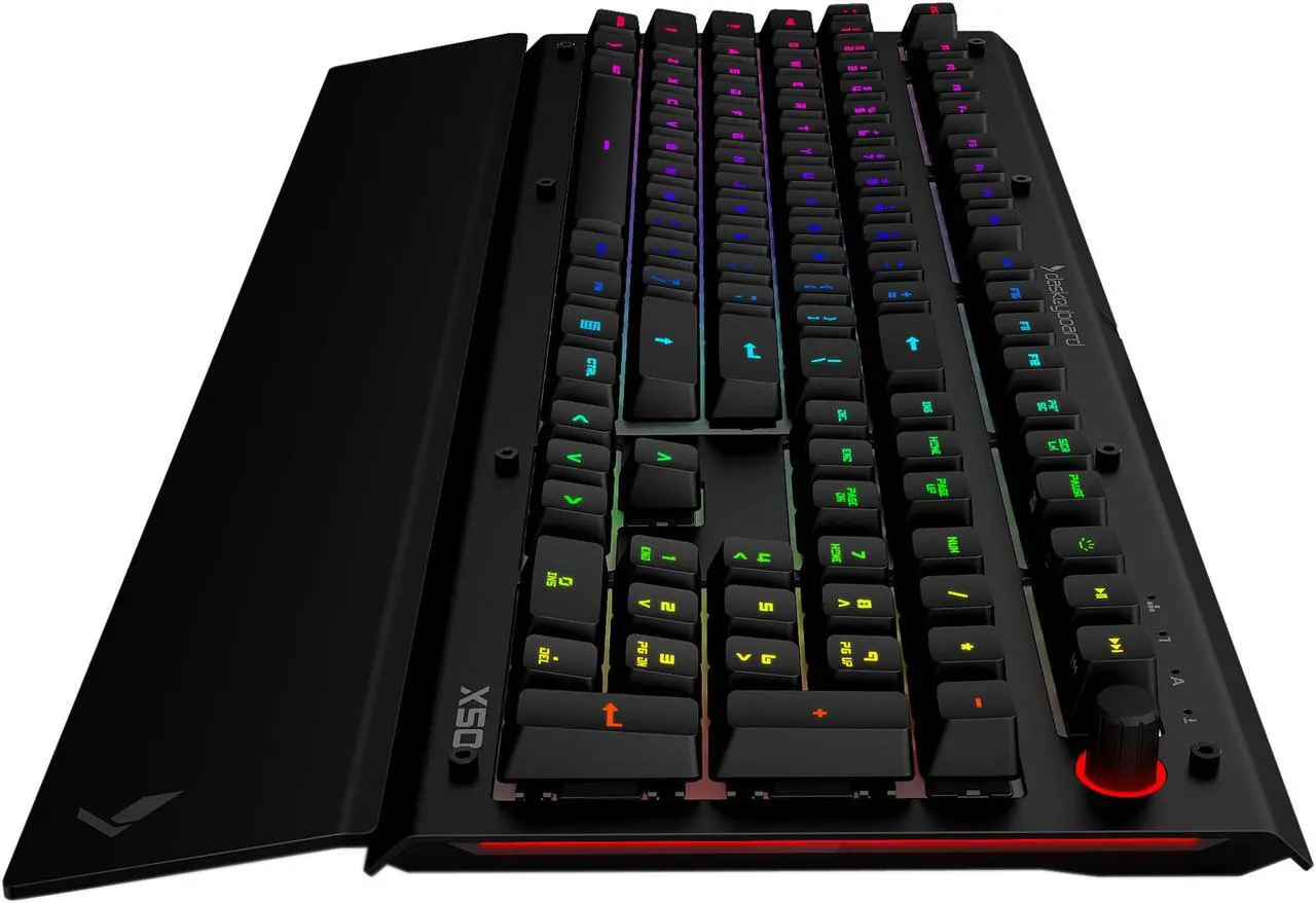 Alt view image 2 of 4 - Das Keyboard X50Q Soft Tactile RGB Smart Mechanical Gaming Keyboard