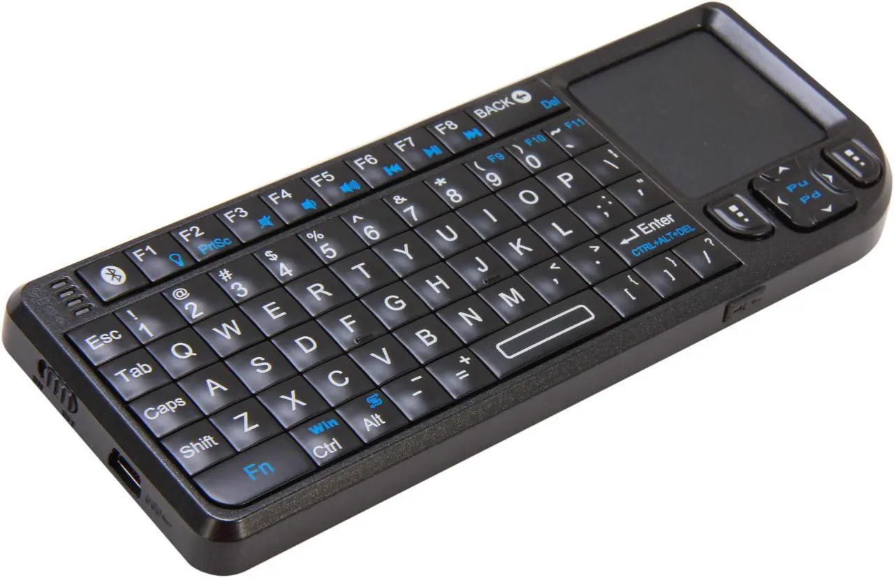 Main image of VisionTek Candyboard 900335 Black 69 Normal Keys Bluetooth Wireless Mini Keyboard