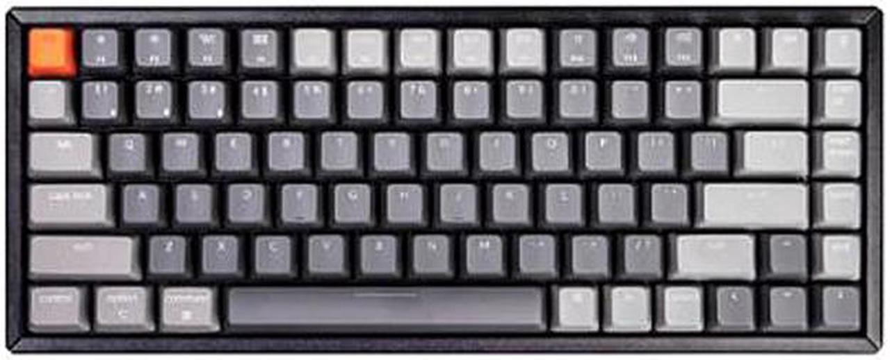 Keychron K2 Bluetooth/USB-C Keyboard - RGB Backlit - Gateron Brown - Mac and Windows - Aluminum Frame