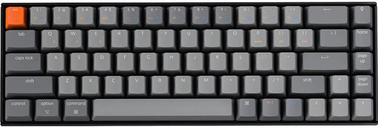 Keychron K6 V2 - Gateron Blue - White LED