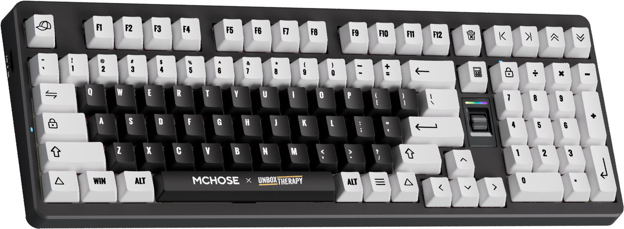 Open Box: MCHOSE x Unbox Therapy UT98 98% Tri-Mode Wireless Gasket Mount Mechanical Keyboard, 10000mAh Battery - Classic Therapy (Silent) - Newegg.com - Open Box condition - Image 7